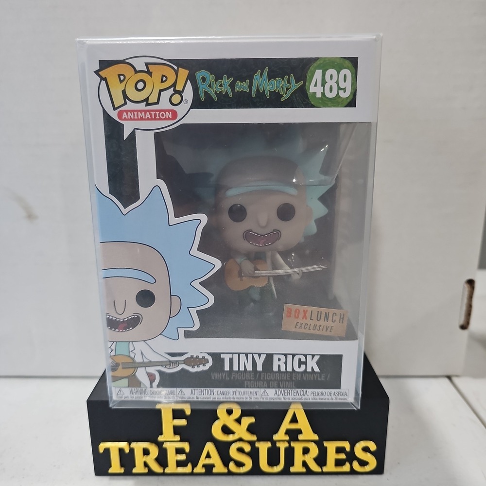 Funko Pop! Animation Rick and Morty Tiny Rick #489 Box Lunch Exclusive W/Protect